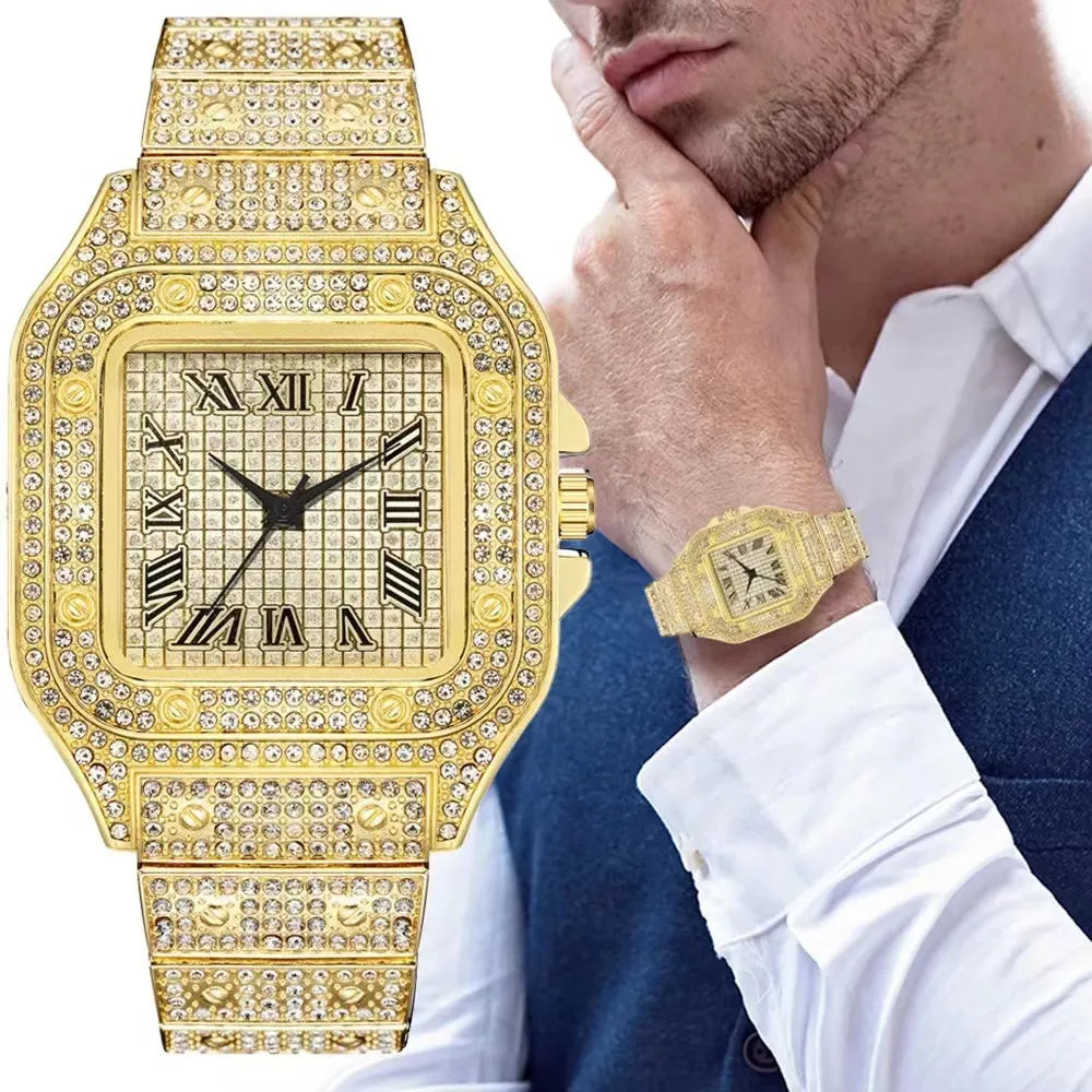 Luxury Diamond Men Women